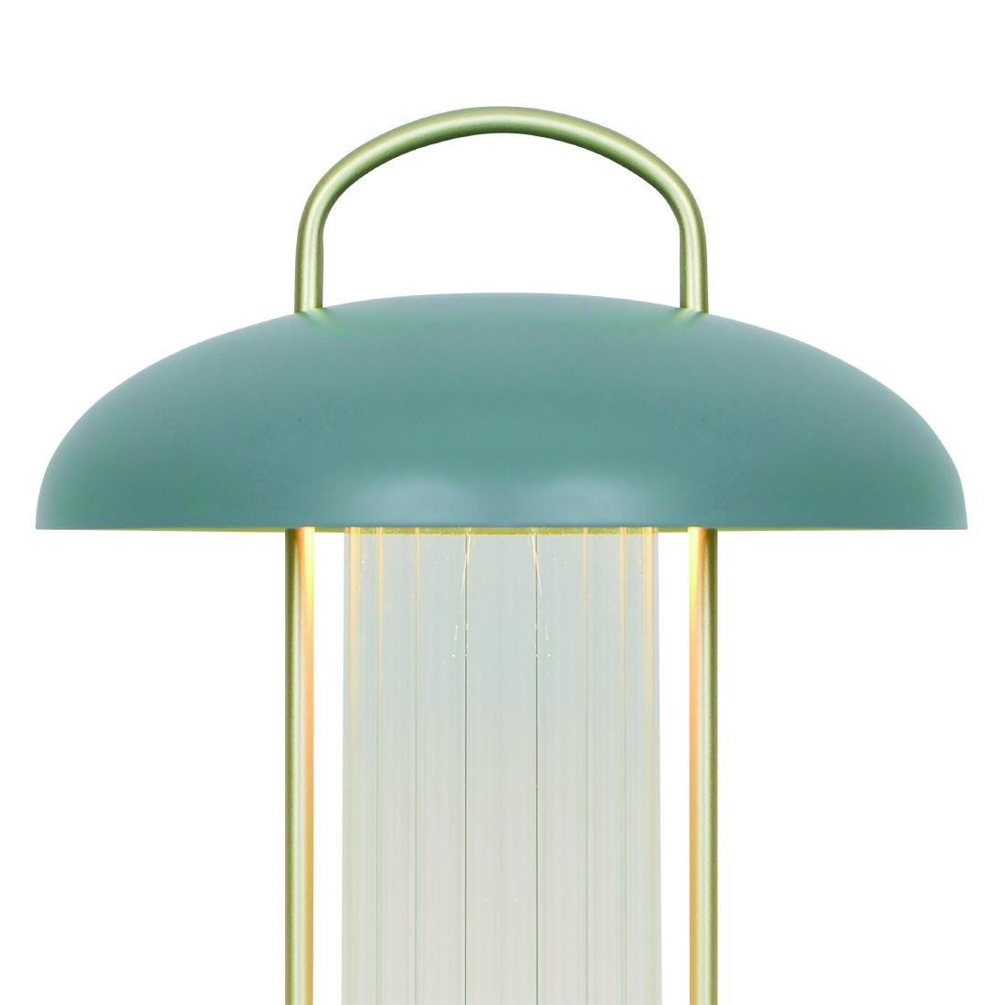 JE809 Nordlux Mirano Portable Indoor Table Lamp Dusty Green (Direct)
