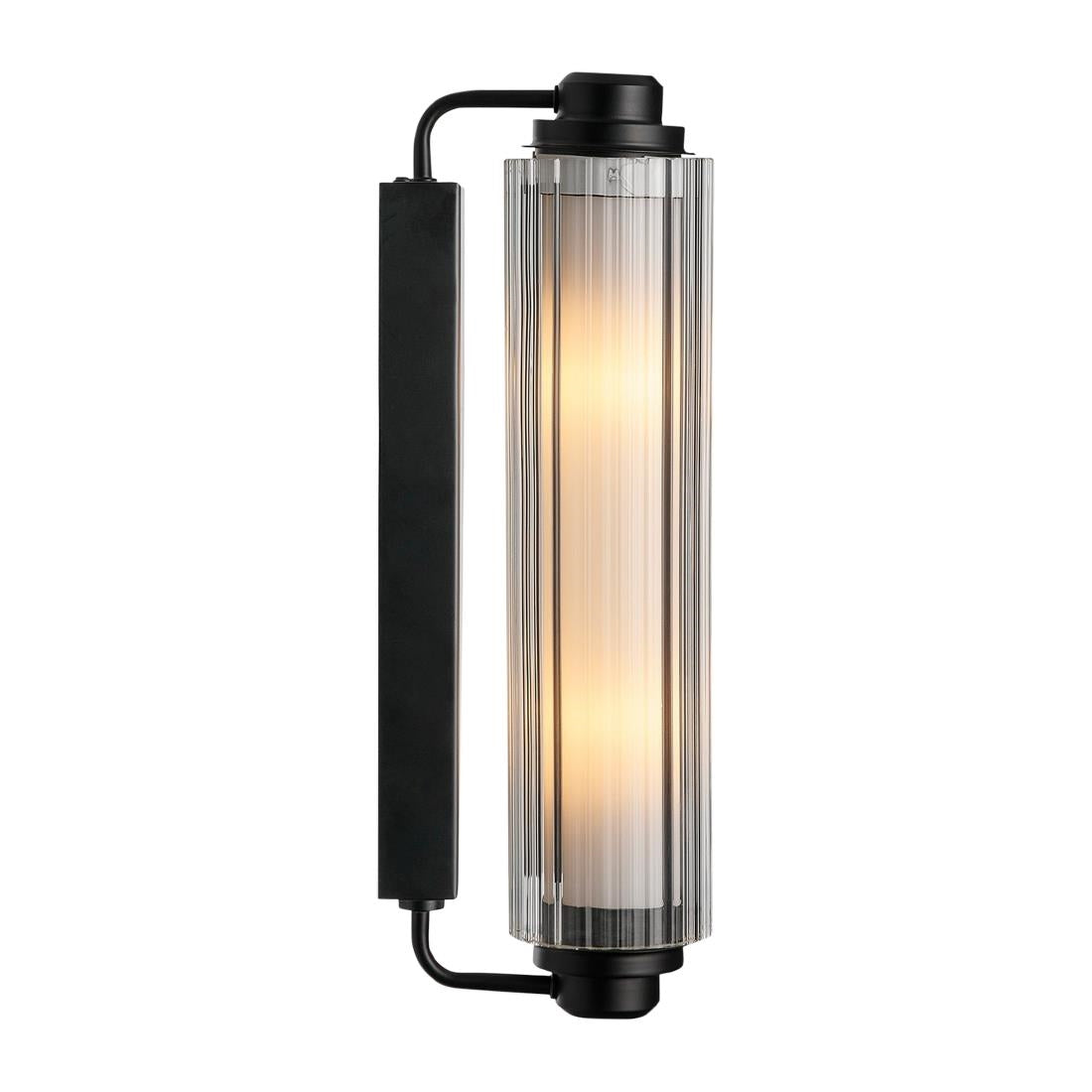 JE811 Nordlux Nimal Double Indoor Wall Light Black (Direct)