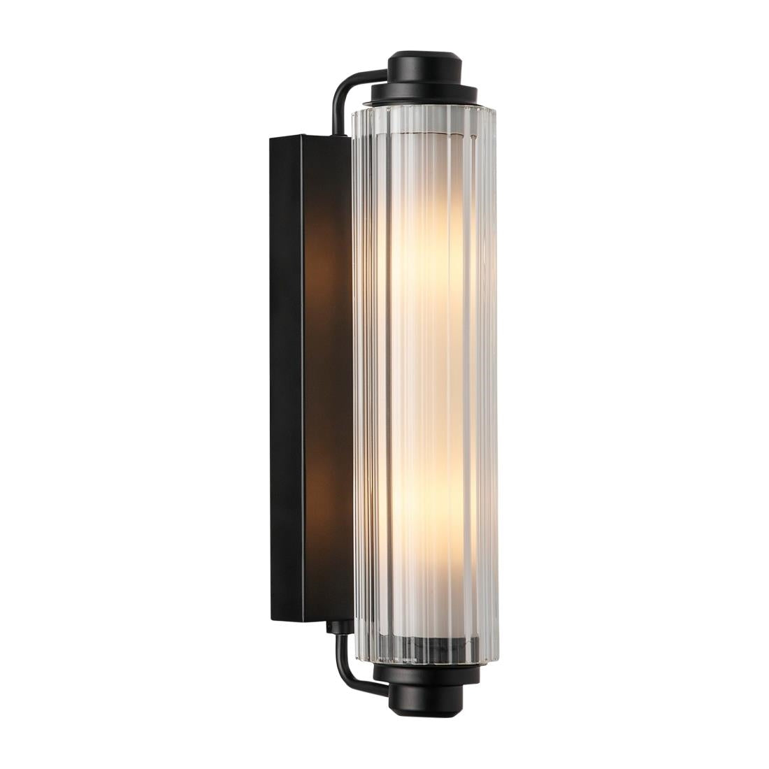 JE811 Nordlux Nimal Double Indoor Wall Light Black (Direct)