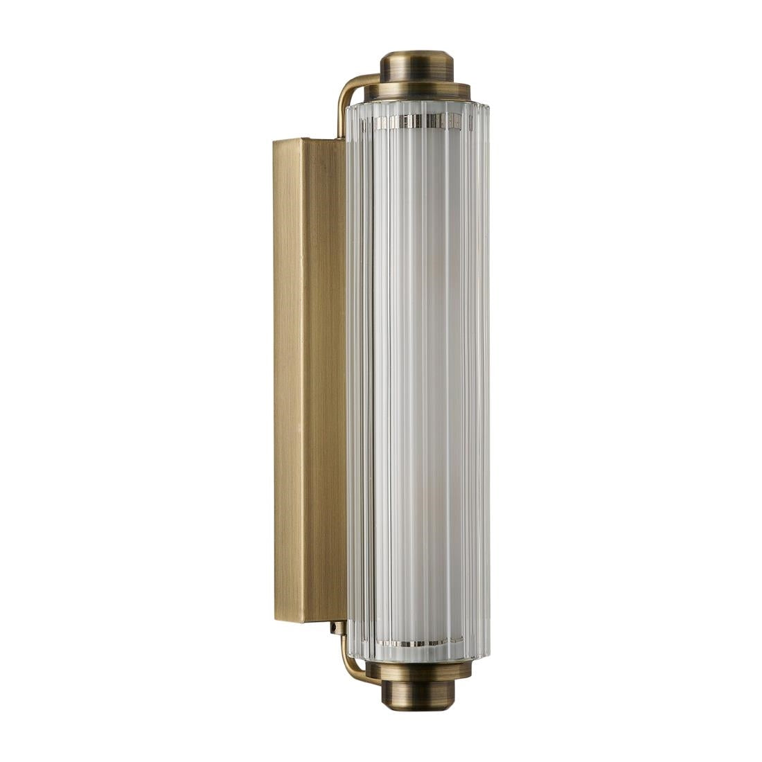 JE812 Nordlux Nimal Double Indoor Wall Light Brass (Direct)