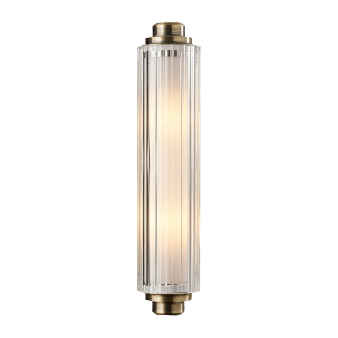 JE812 Nordlux Nimal Double Indoor Wall Light Brass (Direct)
