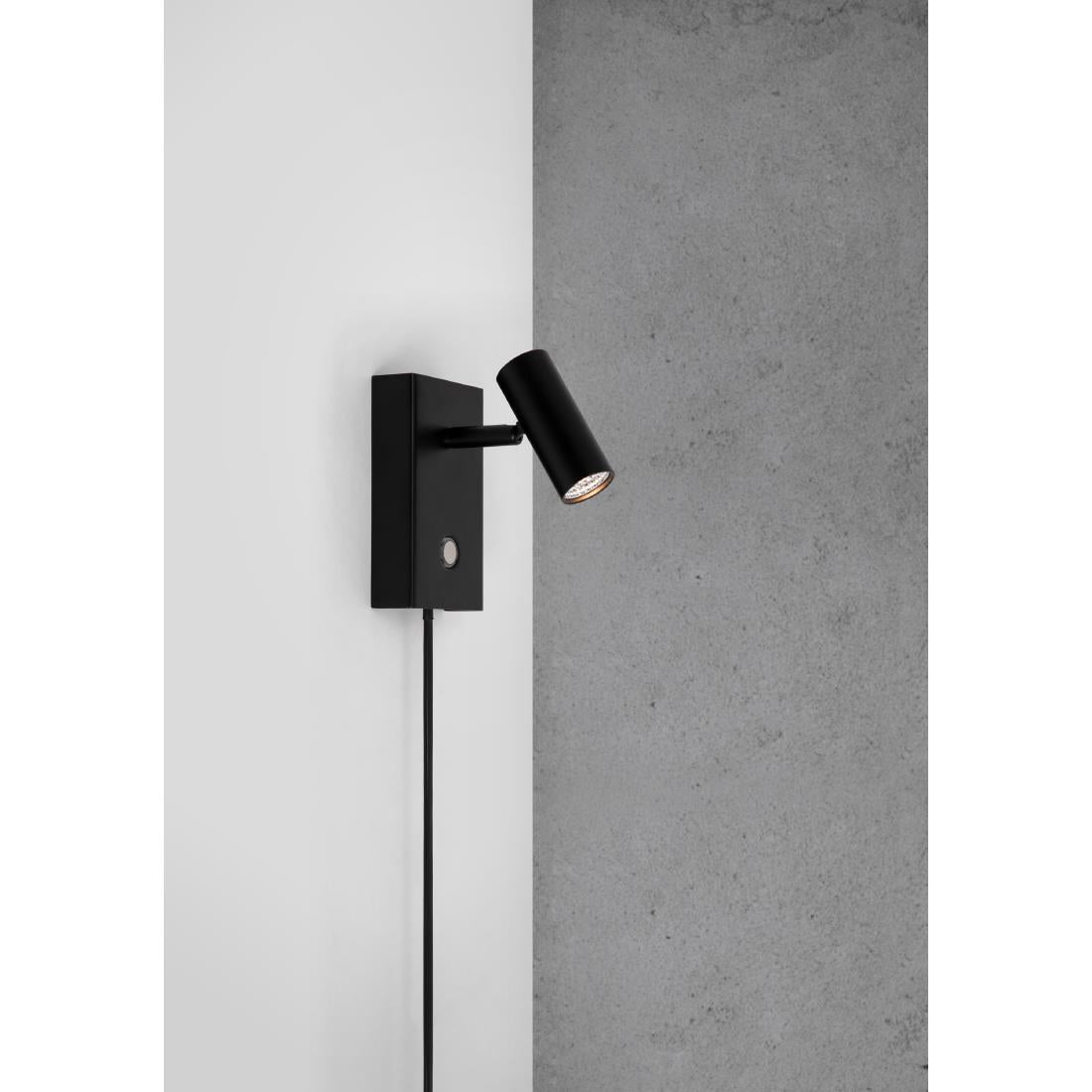 JE817 Nordlux Omari Indoor Wall Light Black (Direct)