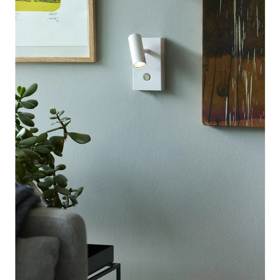 JE818 Nordlux Omari Indoor Wall Light White (Direct)