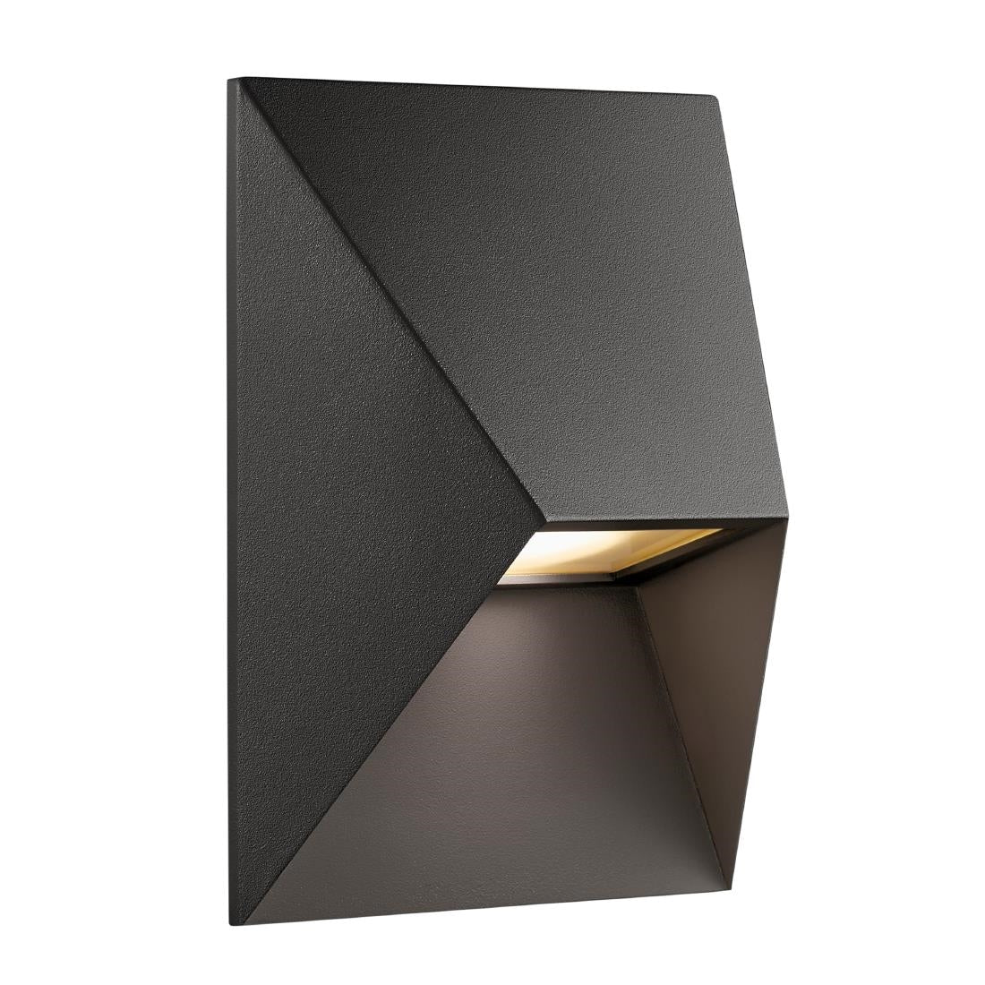 JE819 Nordlux Pontio 15 Outdoor Wall Light Black (Direct)