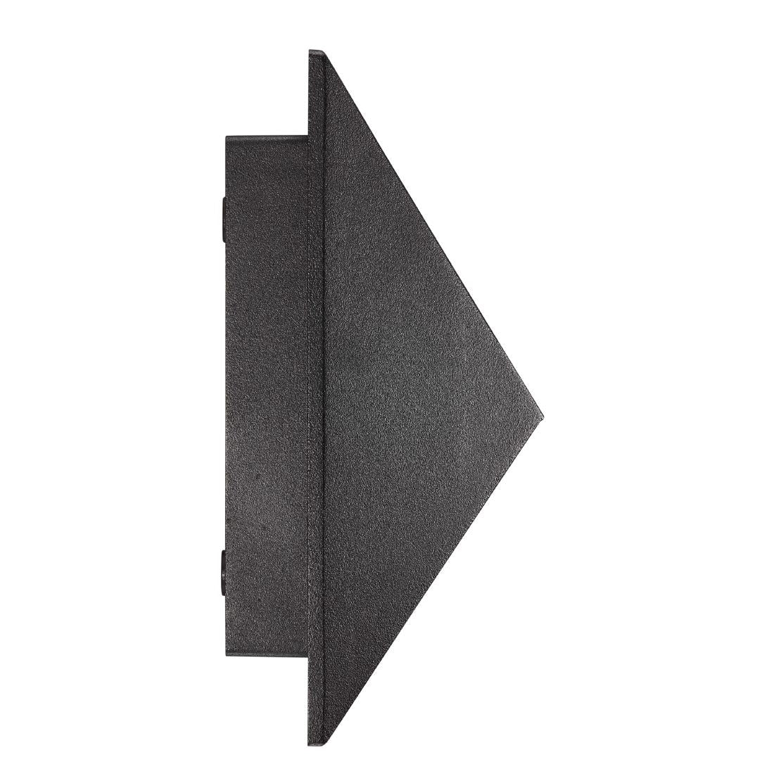JE823 Nordlux Pontio 27 Outdoor Wall Light Black (Direct)