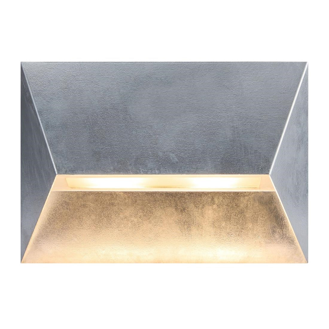JE824 Nordlux Pontio 27 Outdoor Wall Light Galvanized (Direct)