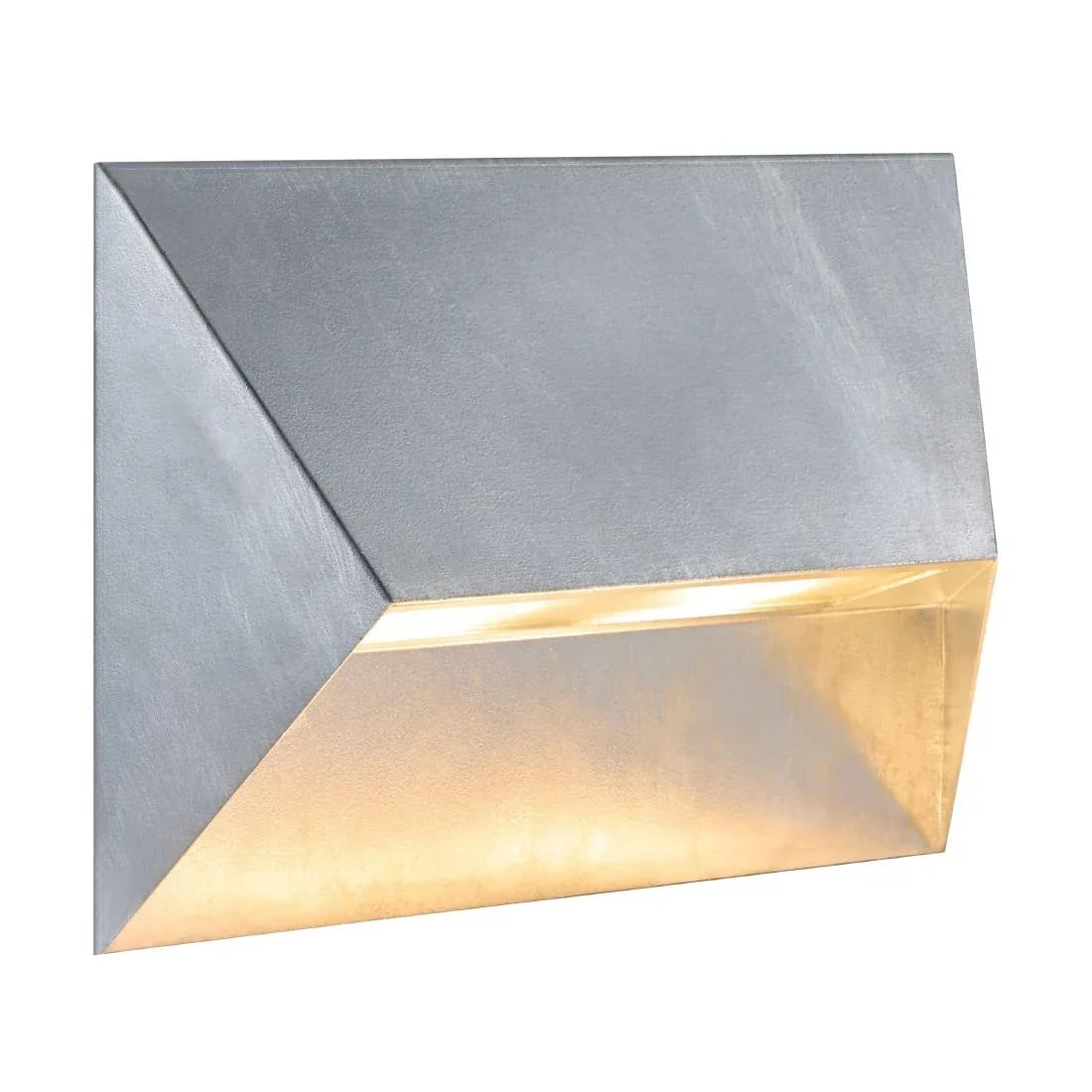 JE824 Nordlux Pontio 27 Outdoor Wall Light Galvanized (Direct)