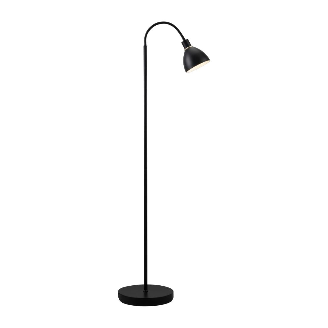JE827 Nordlux Ray Single Indoor Floor Lamp Black (Direct)