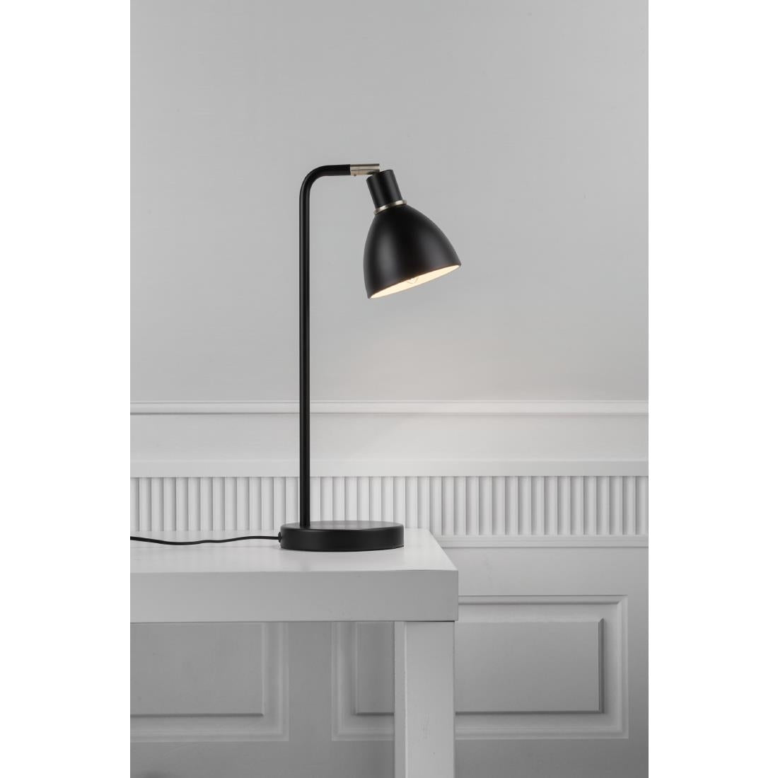 JE831 Nordlux Ray Indoor Table Lamp Black (Direct)