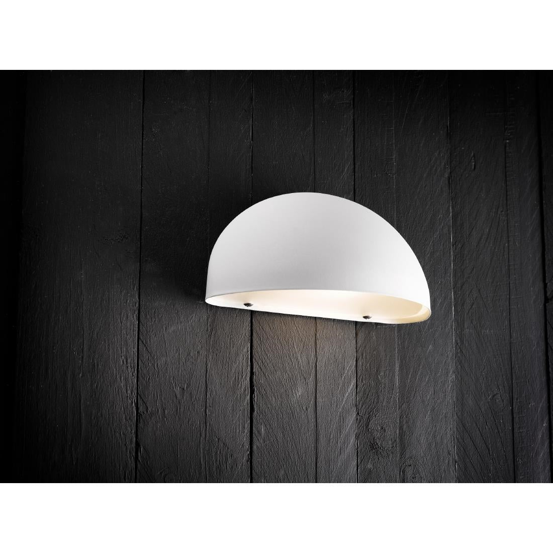 JE836 Nordlux Scorpius Outdoor Wall Light White (Direct)