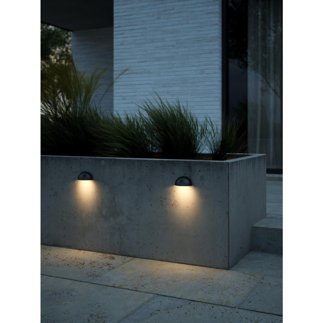 JE837 Nordlux Scorpius Outdoor Wall Light Black (Direct)