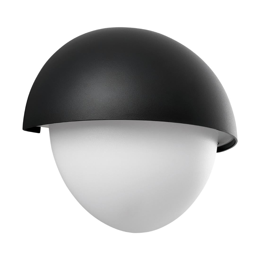 JE838 Nordlux Scorpius Maxi Round Outdoor Wall Light Black (Direct)
