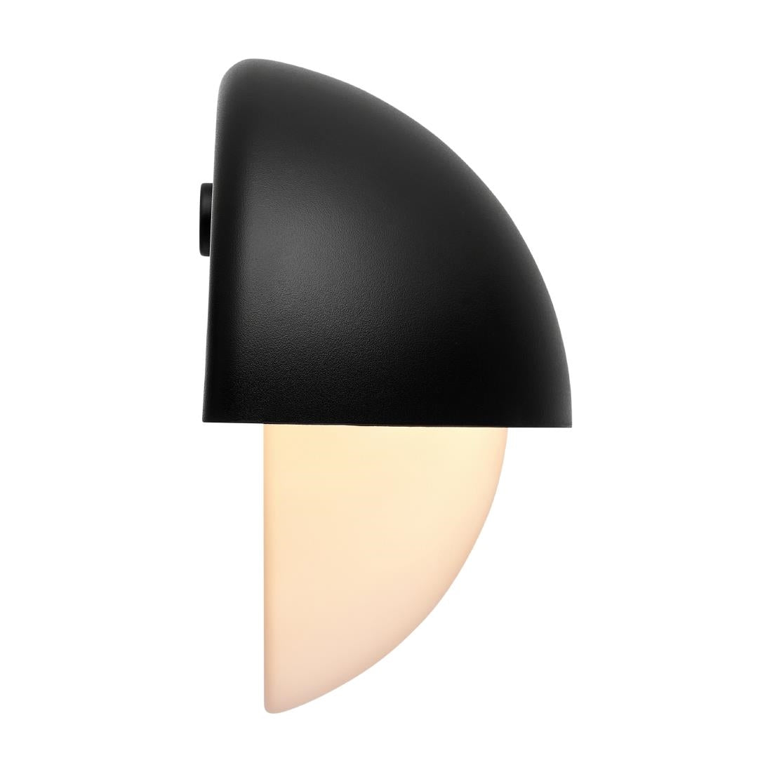 JE838 Nordlux Scorpius Maxi Round Outdoor Wall Light Black (Direct)