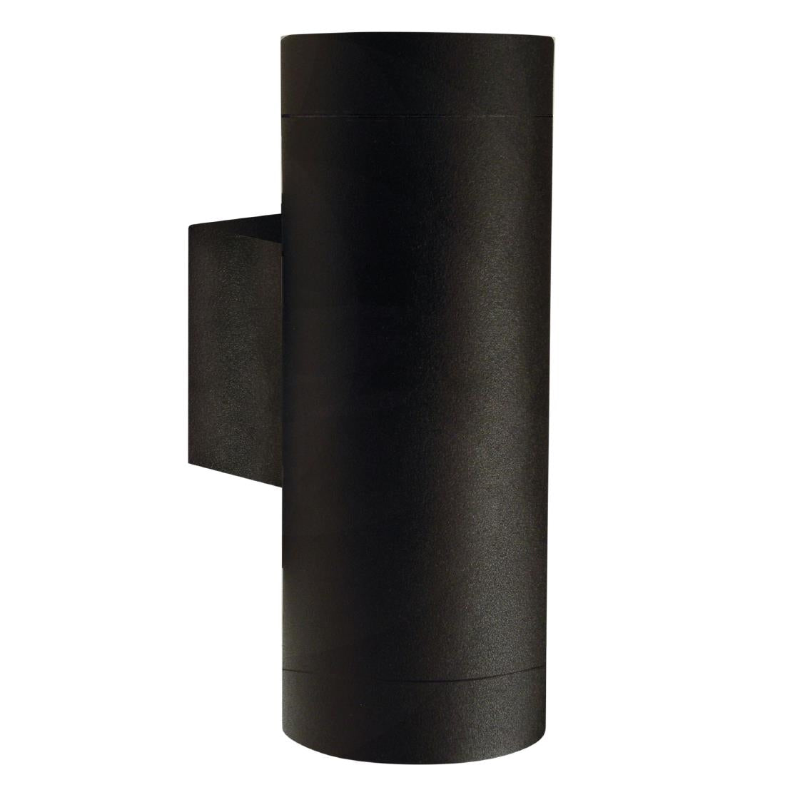 JE850 Nordlux Tin Maxi Double Outdoor Wall Light Black (Direct)