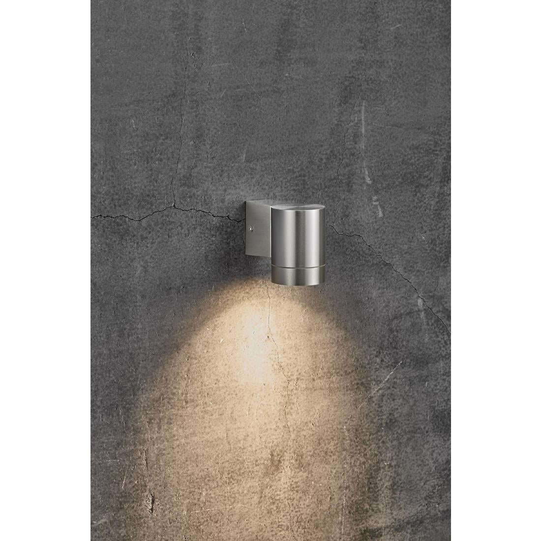 JE851 Nordlux Tin Maxi Outdoor Wall Light Aluminium (Direct)