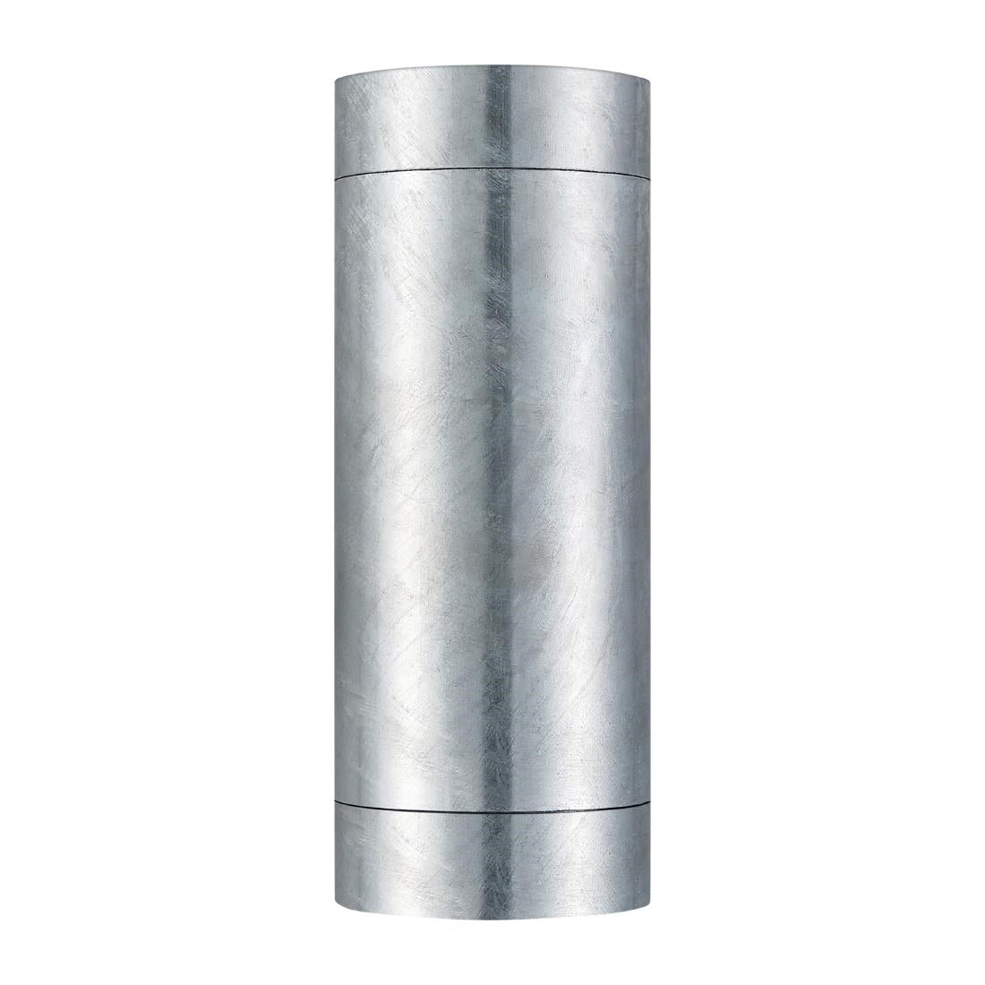 JE856 Nordlux Tin Maxi Double Outdoor Wall Light Galvanized (Direct)