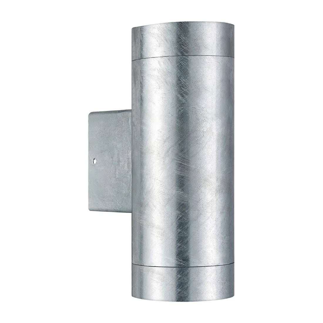 JE856 Nordlux Tin Maxi Double Outdoor Wall Light Galvanized (Direct)