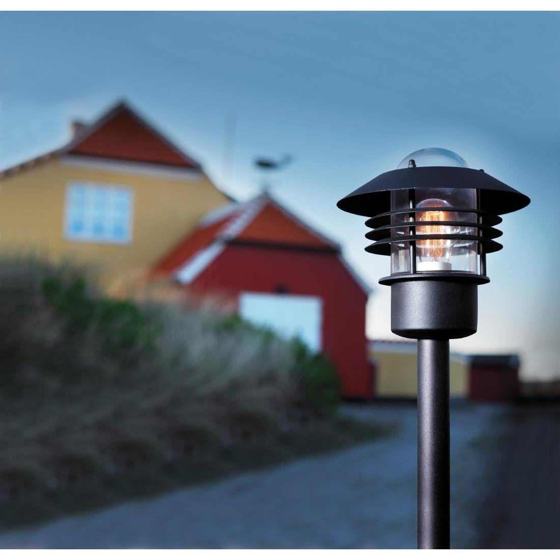 JE860 Nordlux Vejers Outdoor Garden Light Black (Direct)