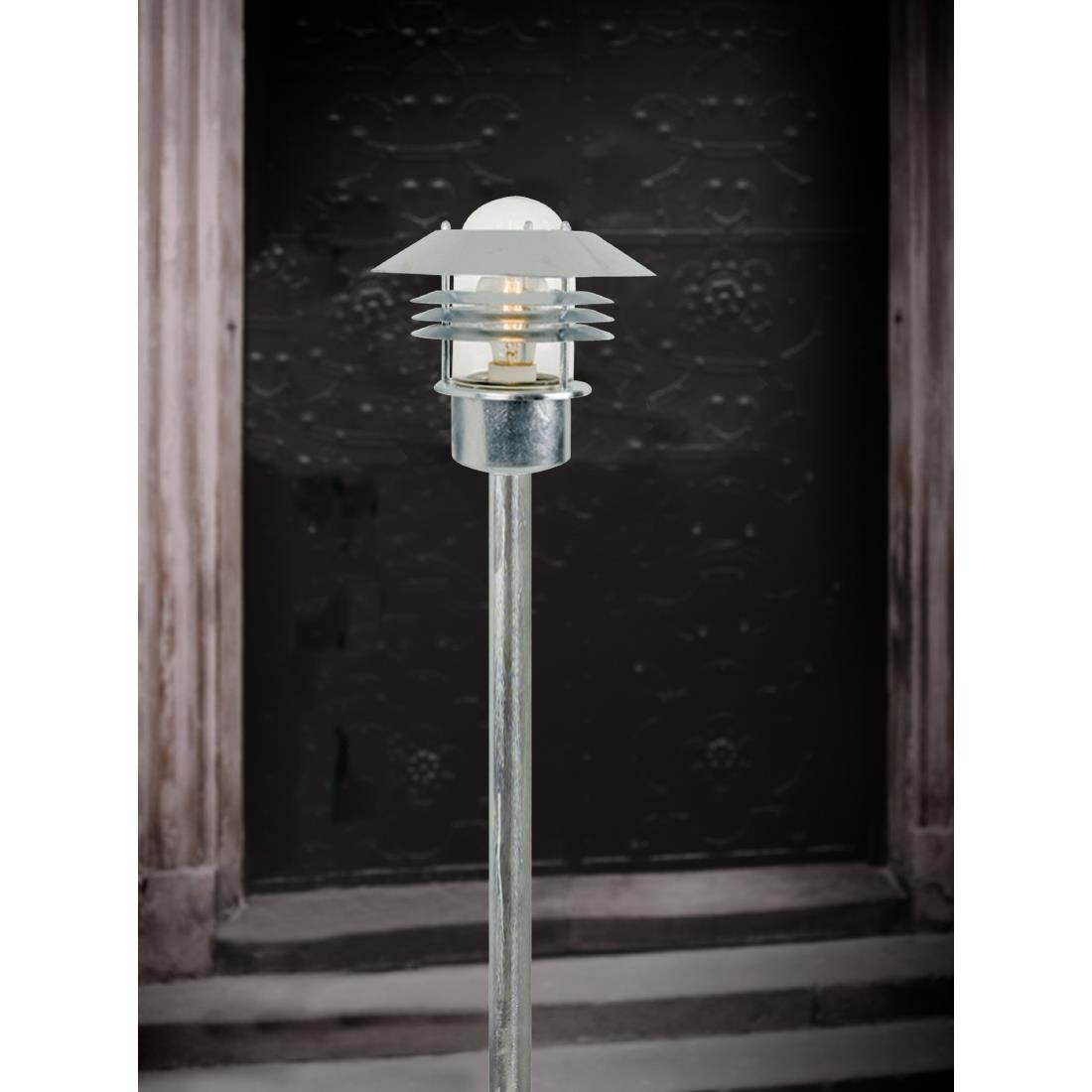 JE861 Nordlux Vejers Outdoor Garden Light Galvanized (Direct)