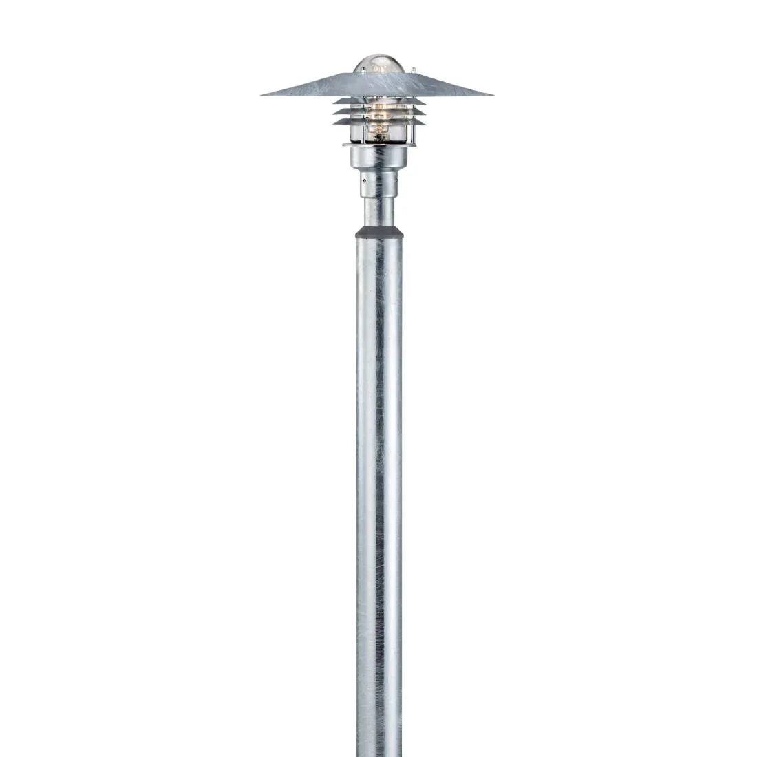 JE862 Nordlux Vejers 2M Outdoor Garden Light Galvanized (Direct)