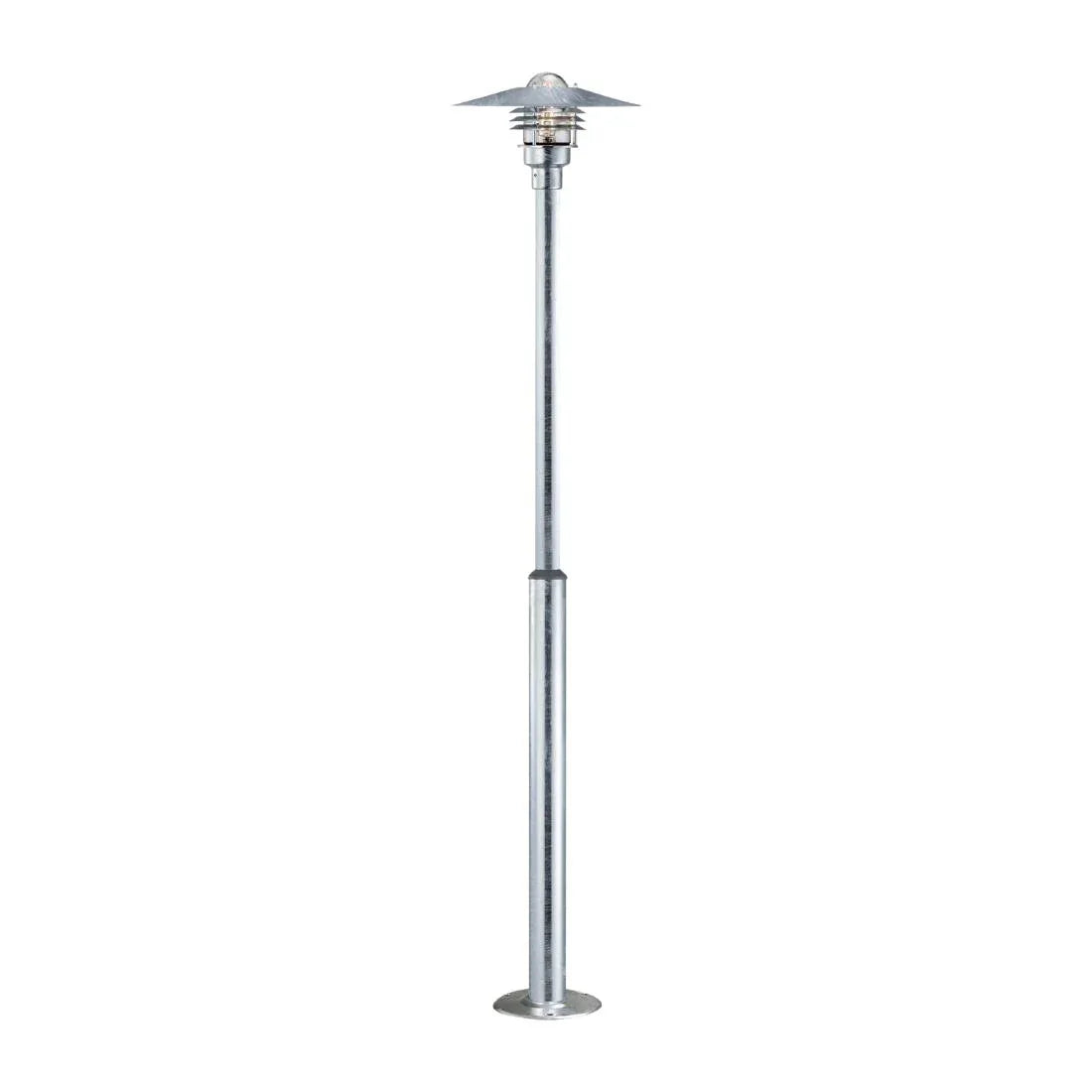 JE862 Nordlux Vejers 2M Outdoor Garden Light Galvanized (Direct)
