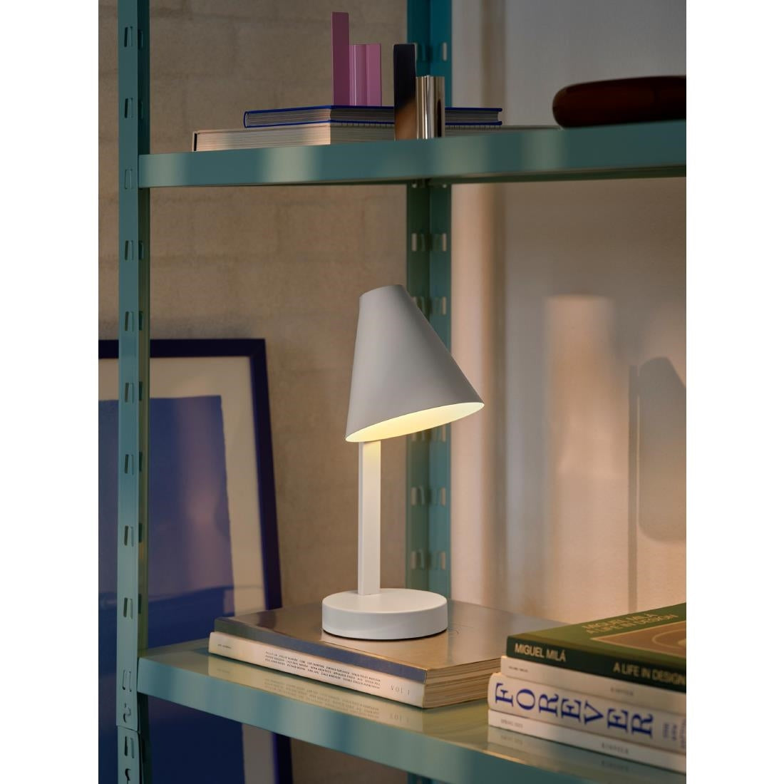 JE872 Nordlux Wilmer Indoor Table Lamp White (Direct)