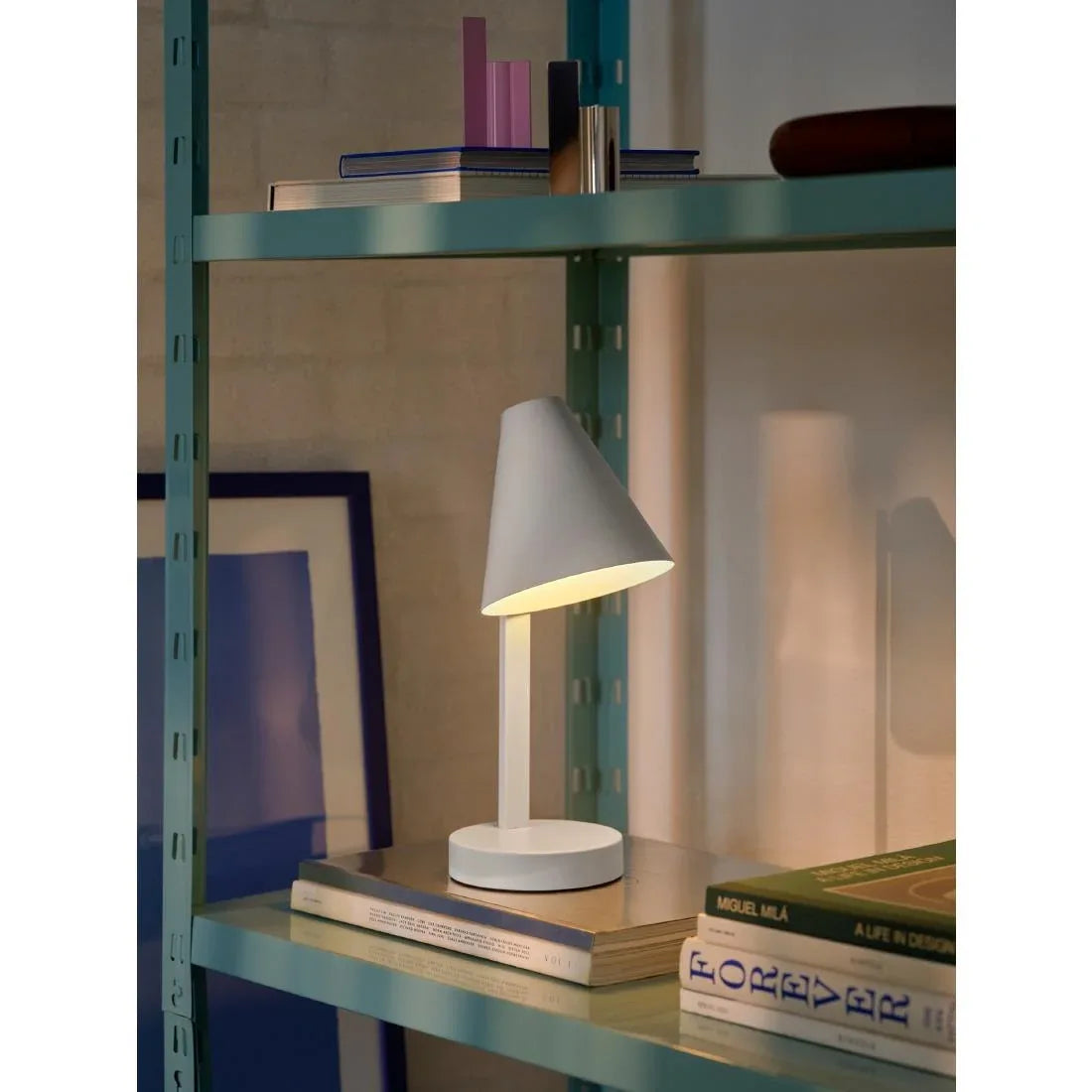JE872 Nordlux Wilmer Indoor Table Lamp White (Direct)