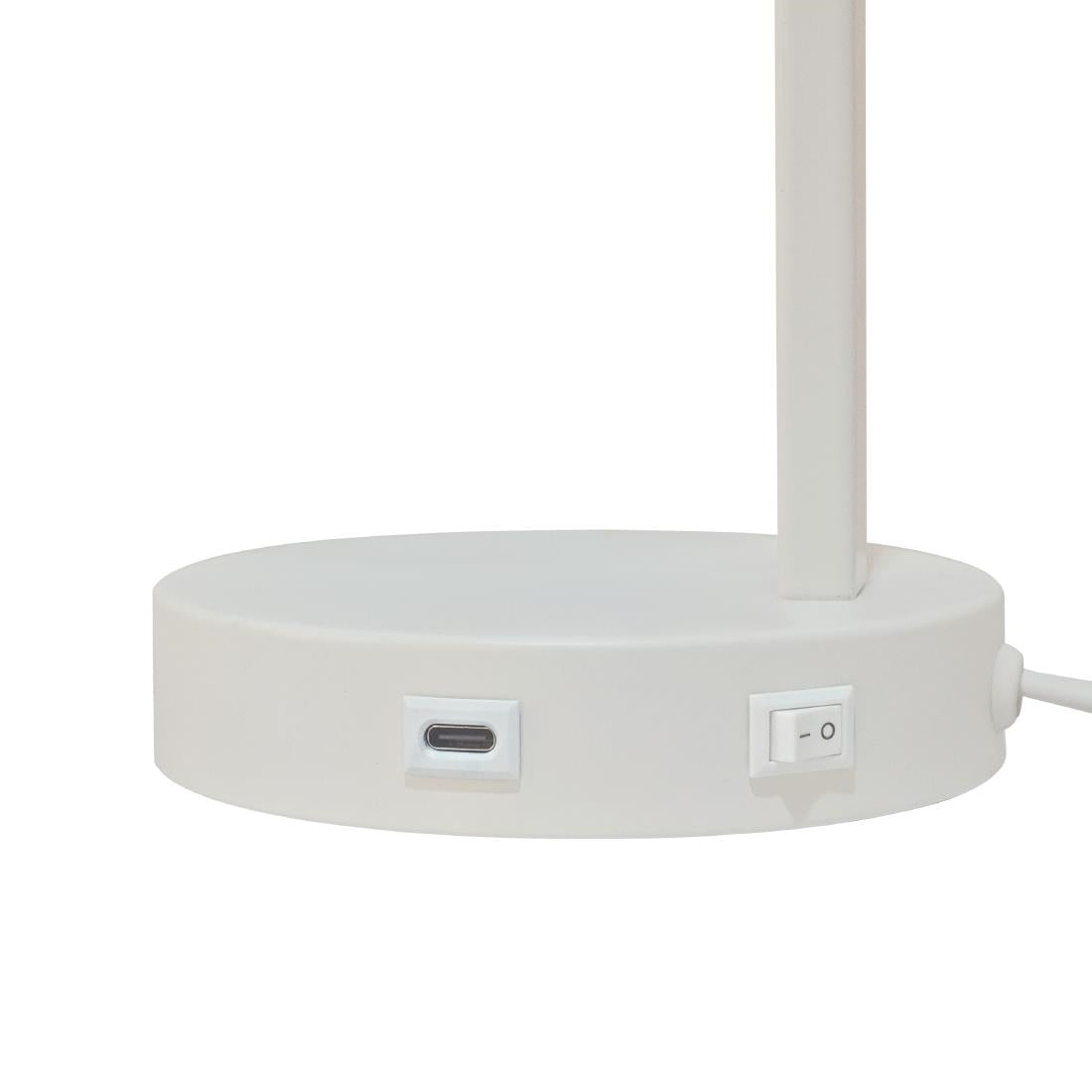 JE872 Nordlux Wilmer Indoor Table Lamp White (Direct)