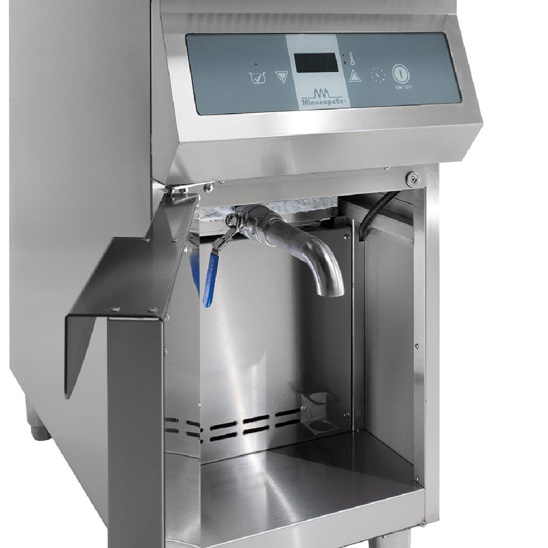 JE911 Sirman Floor-Standing Induction Fryer & Pasta Cooker 900mm Deep (Direct)