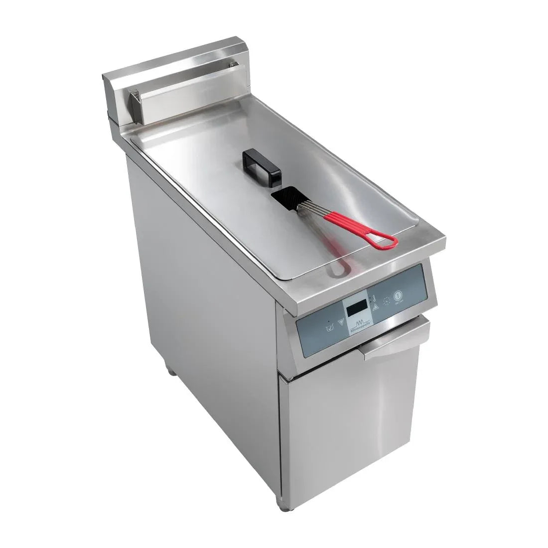 JE911 Sirman Floor-Standing Induction Fryer & Pasta Cooker 900mm Deep (Direct)