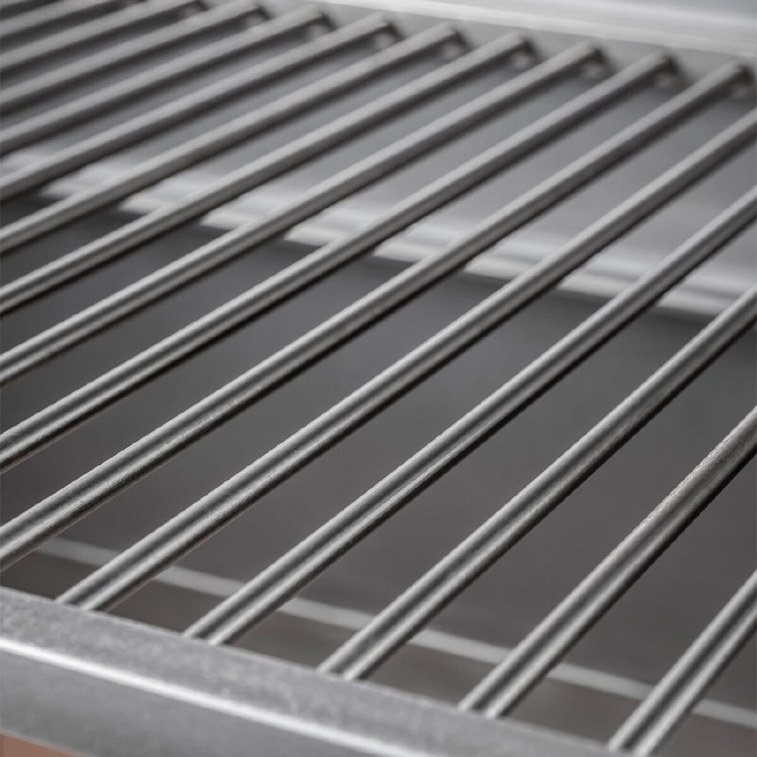 JE922 Pujadas Open Grill With Rod Bars And Mobile Cabinet (Direct)