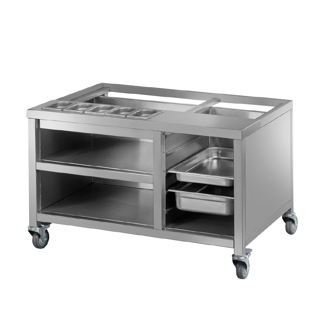 JE928 Pujadas Robata Grill With Mobile Cabinet (Direct)