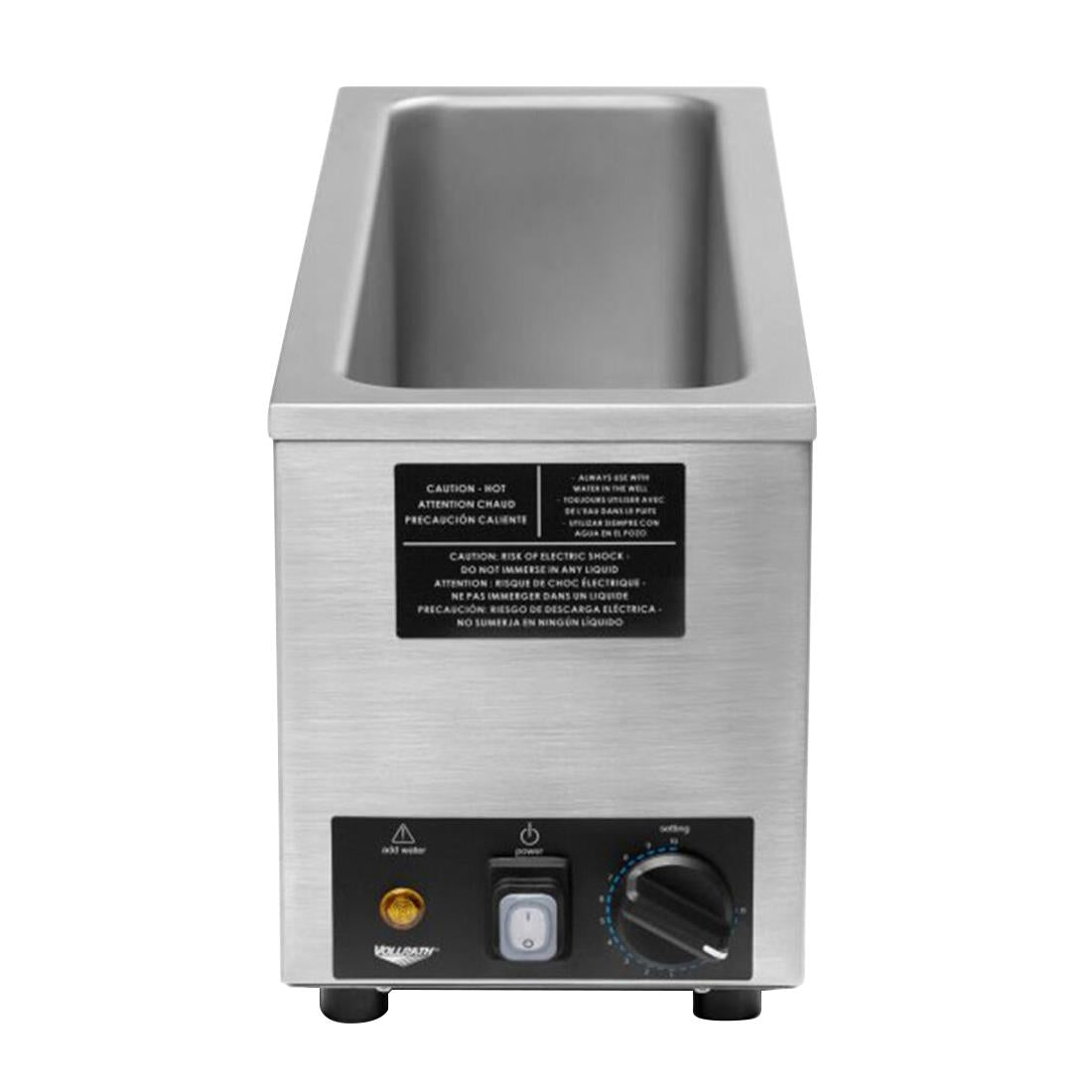 JE937 Vollrath 2/4 Long Countertop Warmer (Direct)