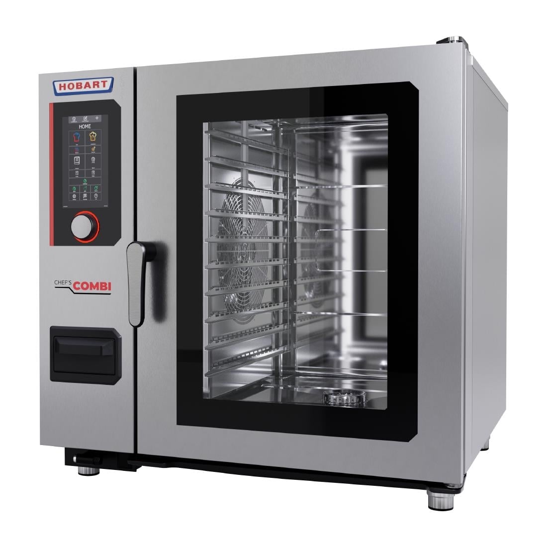 Hobart Chefs Combi Natural Gas Oven 10x2/1GN 38.5kW