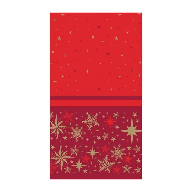 JE986 Merry & Bright Swansilk Tablecover 120x120cm (50 Pack)