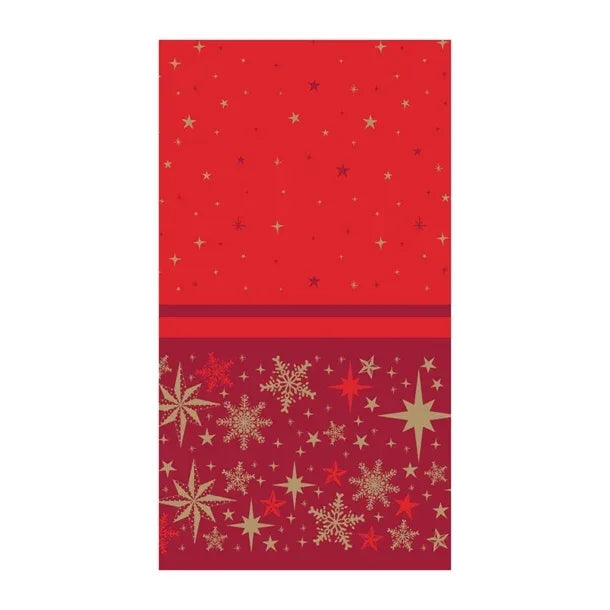 JE986 Merry & Bright Swansilk Tablecover 120x120cm (50 Pack)