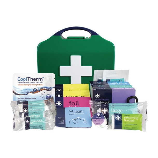 JF022 Reliance Medical Workplace BS8599-1 First Aid Kit with Aura3 Box Small