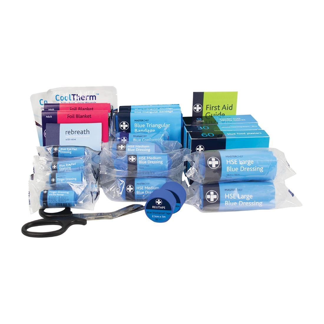 JF029 Refill for Masterchef Catering BS8599-1 First Aid Kit - Medium