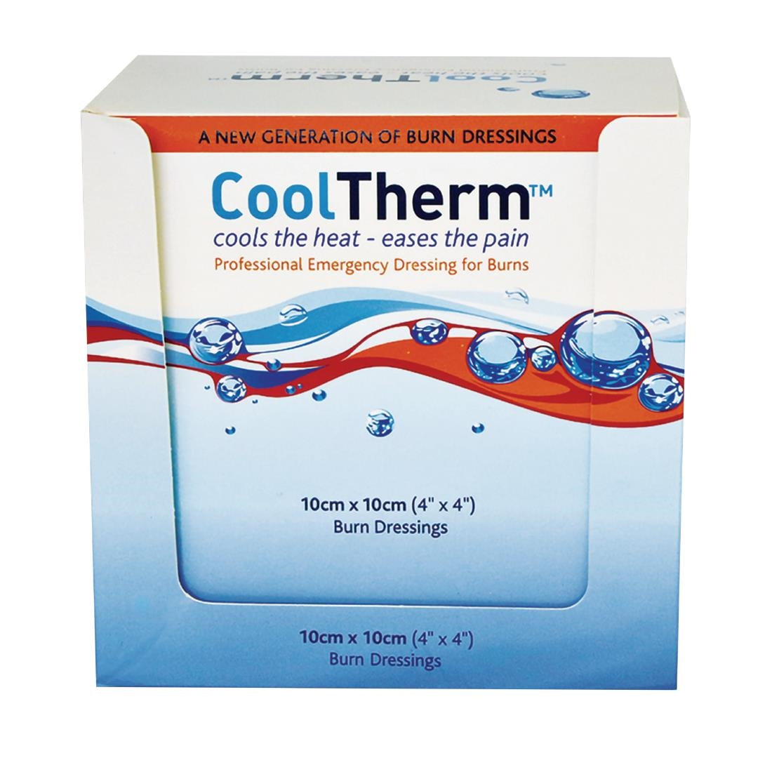 JF039 CoolTherm burn relief dressing 10cm x 10cm