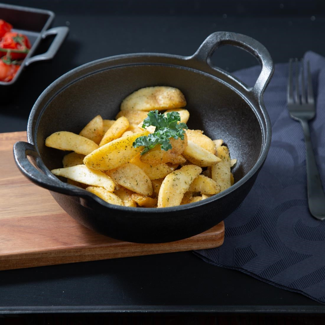 Olympia Cast Iron Round Bowl 200mm