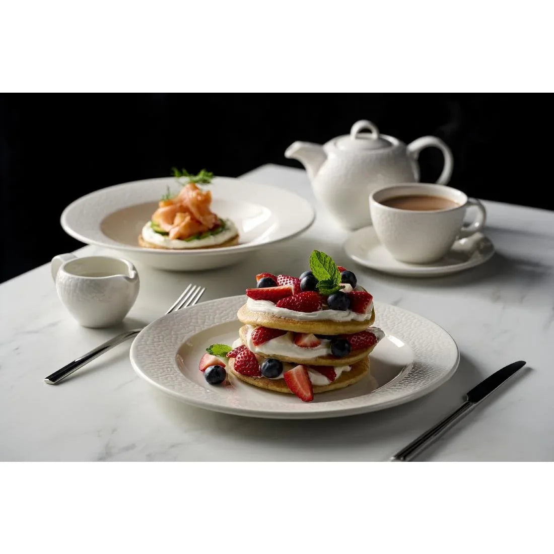JF615 Churchill Viana White Jug - 56ml (Pack 12) (Direct)