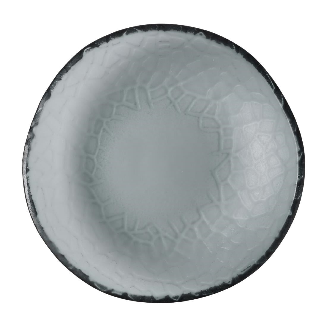 JF627 Churchill Viana Dusk Organic Glass Bowl - 170mm (Pack 6) (Direct)