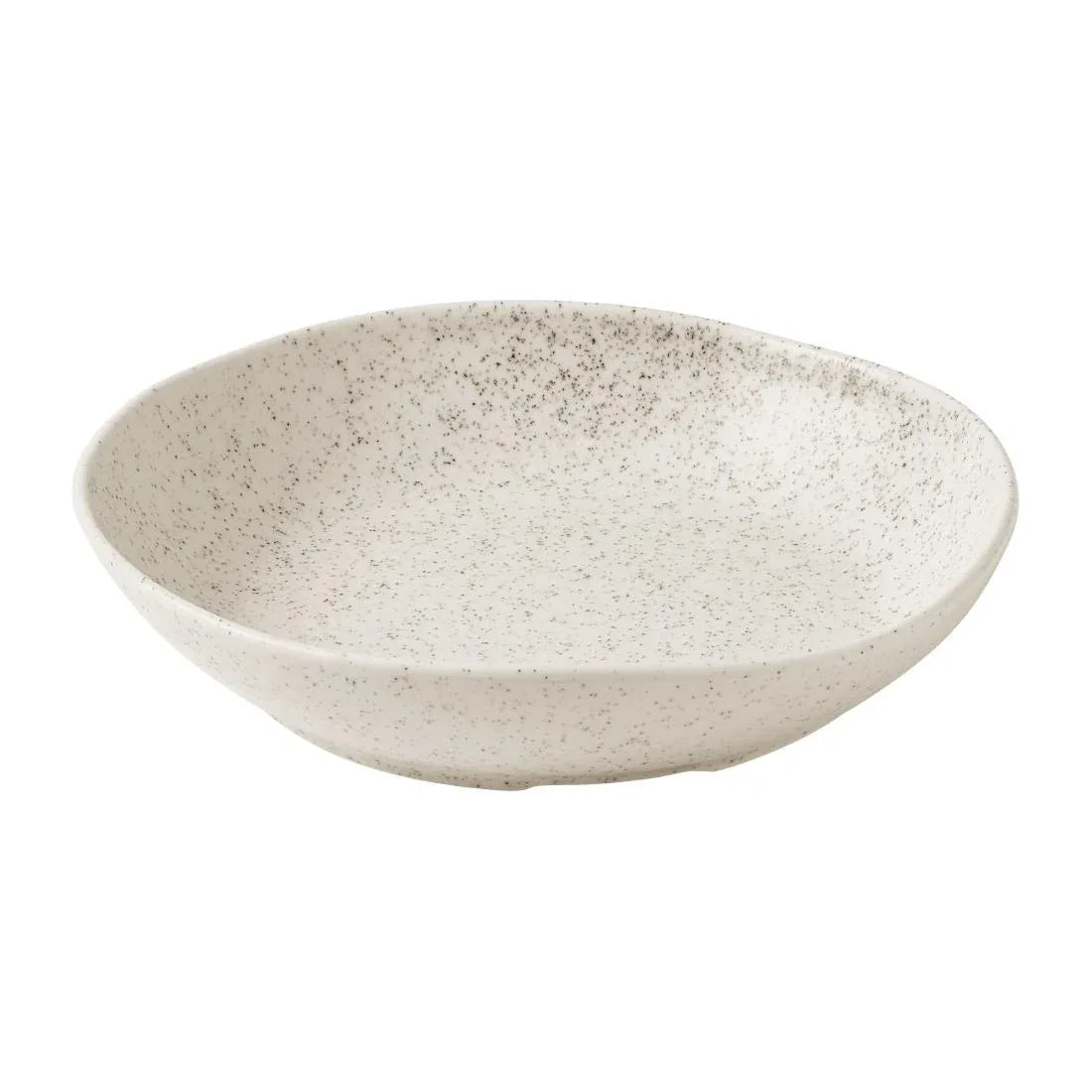 JF640 Churchill Barley White Natural Organic Deep Bowl - 250mm (Pack 6) (Direct)