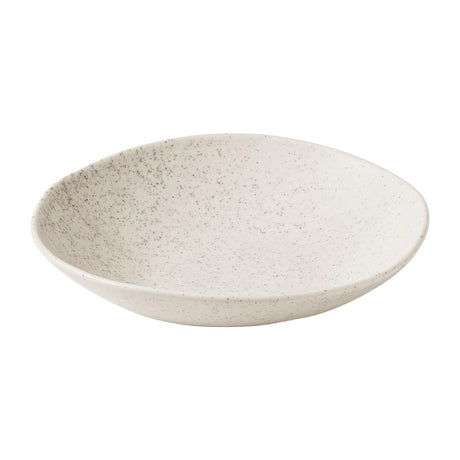 JF643 Churchill Barley White Natural Organic Coupe Bowl - 220mm (Pack 6) (Direct)