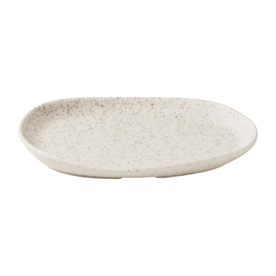 JF644 Churchill Barley White Natural Organic Platter - 260x200mm (Pack 6) (Direct)