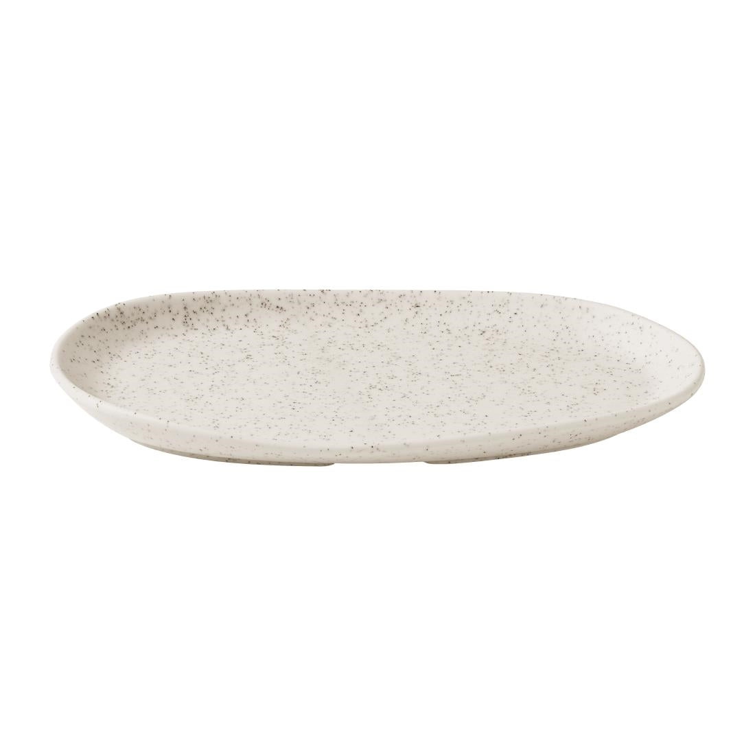 JF645 Churchill Barley White Natural Organic Platter - 260x150mm (Pack 6) (Direct)