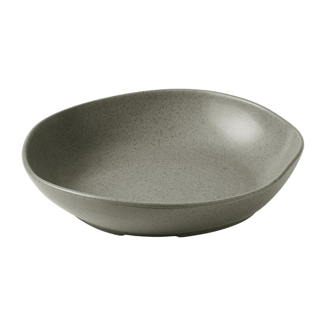 JF646 Churchill Peppercorn Grey Natural Organic Deep Bowl - 250mm (Pack 6) (Direct)