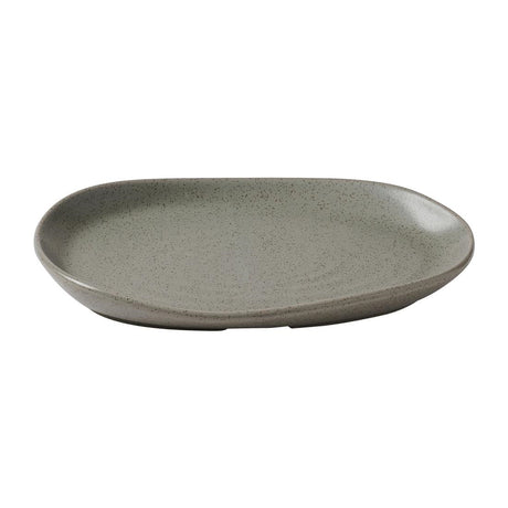JF650 Churchill Peppercorn Grey Natural Organic Platter - 260x200mm (Pack 6) (Direct)