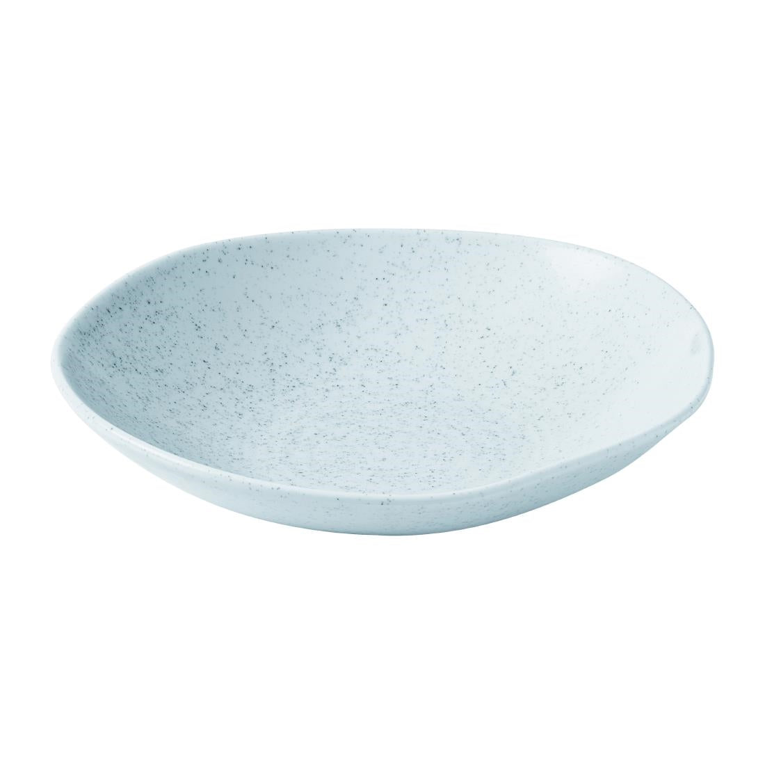 JF654 Churchill Duck Egg Blue Natural Organic Coupe Bowl - 250mm (Pack 6) (Direct)