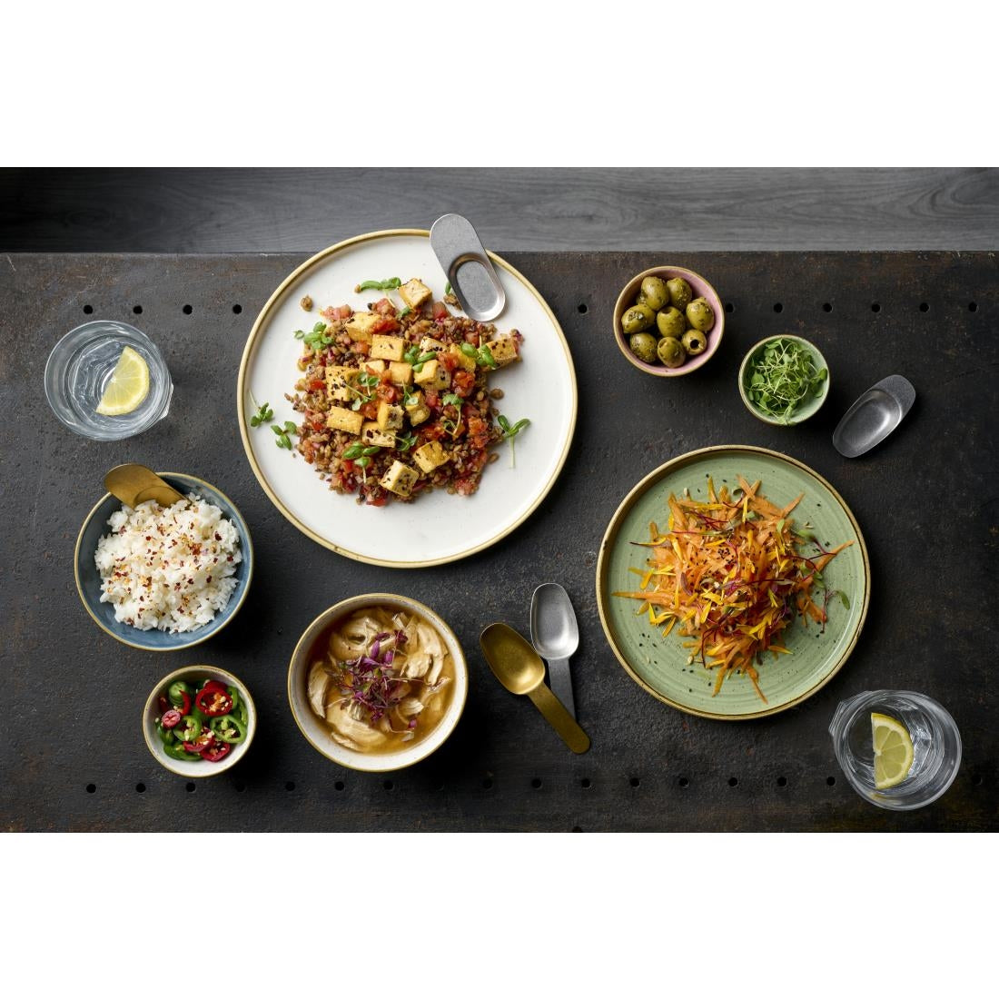 JF697 Churchill Black Chopsticks - 230mm (Pack 12) (Direct)